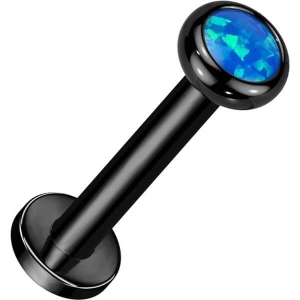 Titan Labret Zirkonia Opal Innengewinde - Image 6