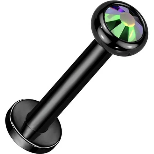 Titan Labret Zirkonia Opal Innengewinde - Image 7