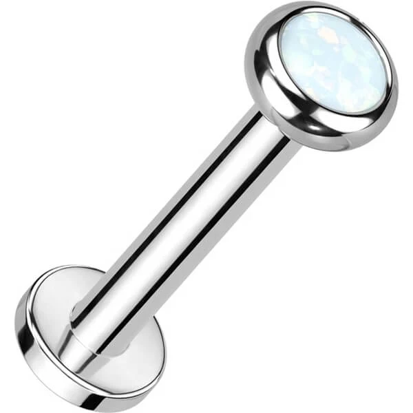 Titan Labret Zirkonia Opal Innengewinde - Image 8