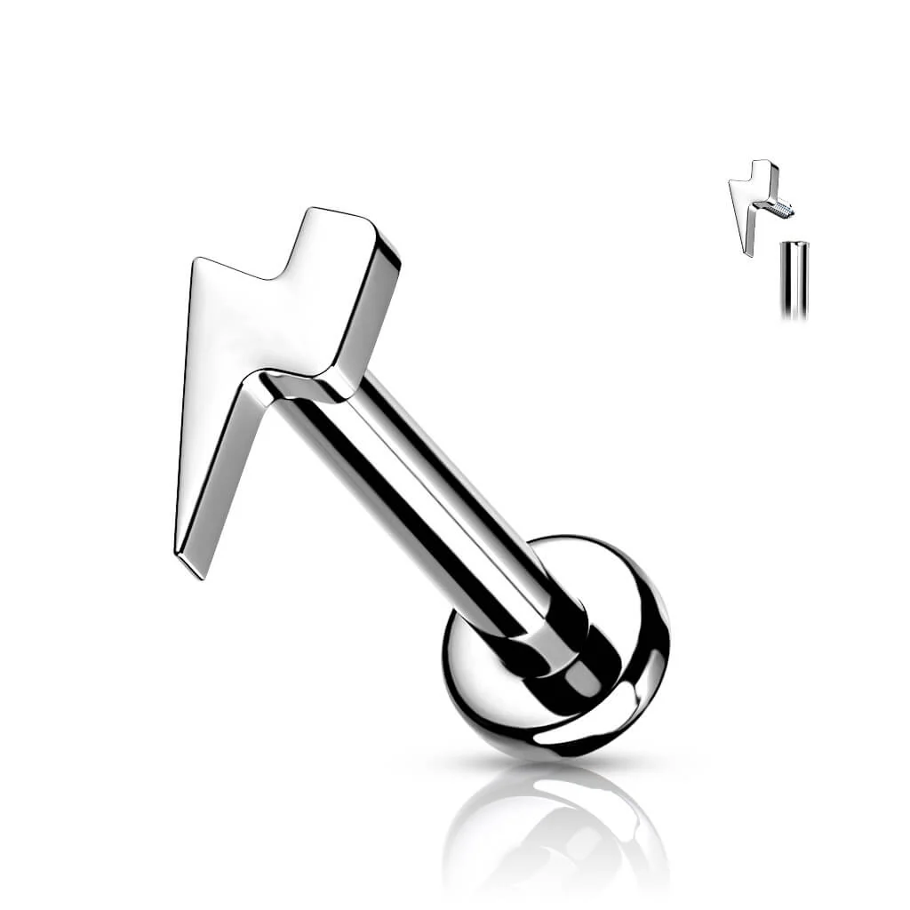 Titan Labret Blitz Flach Innengewinde - Image 5