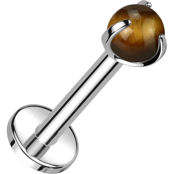 Titan Labret Halbedelstein Innengewinde - Image 8