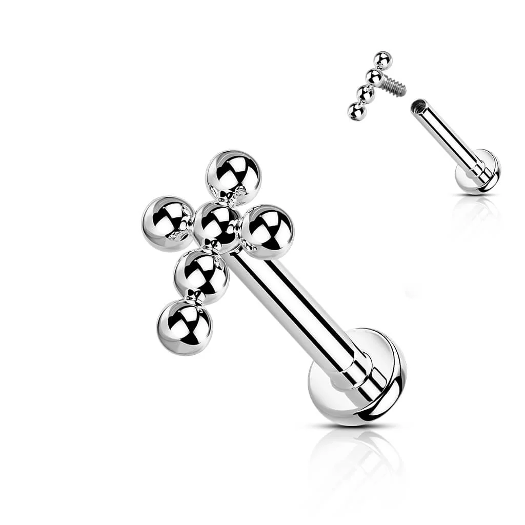 Titan Labret Kreuz Innengewinde - Image 7