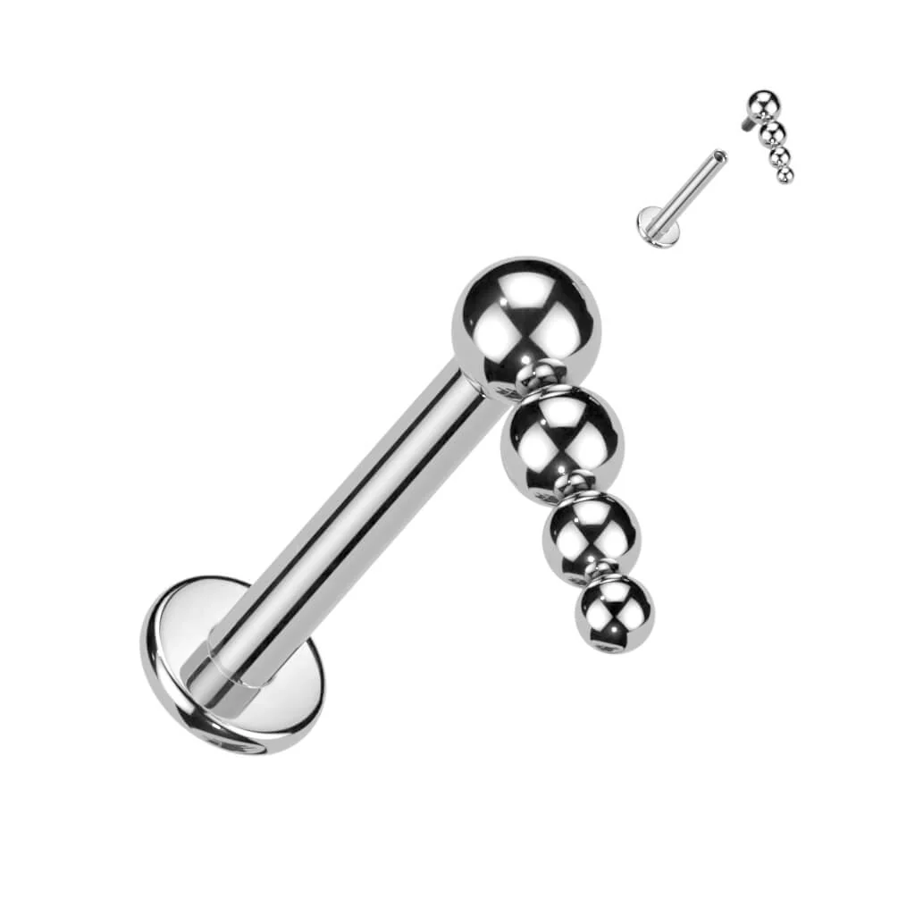 Titan Labret Kugel Kette Innengewinde - Image 3