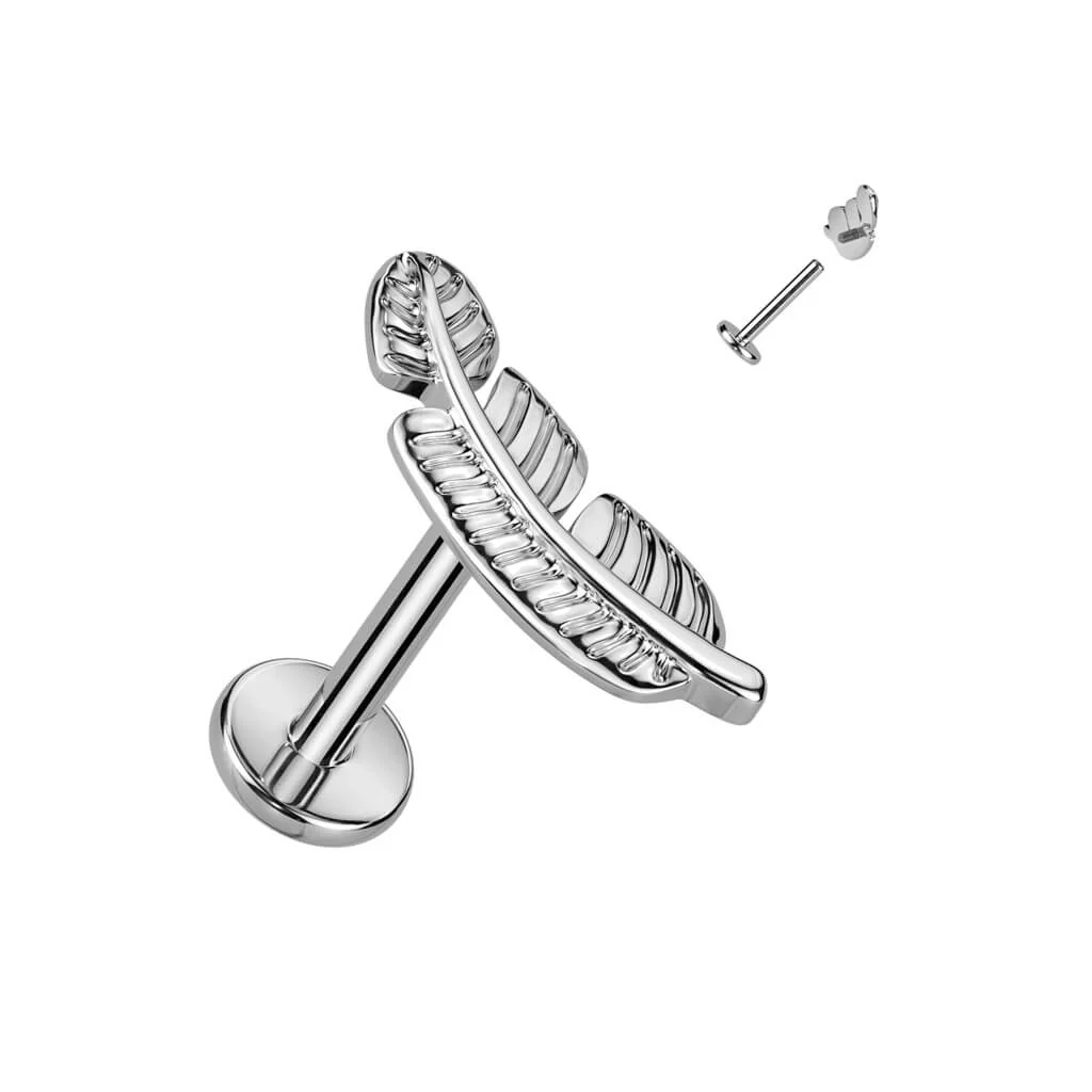 Titan Labret Feder Innengewinde - Image 3
