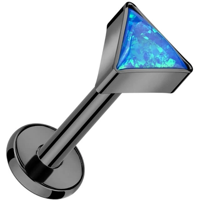 Titan Labret Dreieck Opal Innengewinde - Image 3