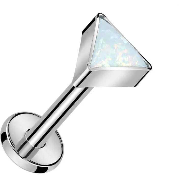 Titan Labret Dreieck Opal Innengewinde - Image 4