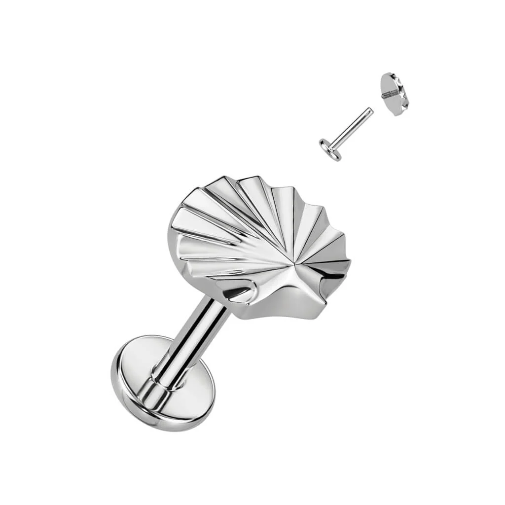 Titan Labret Muschel Innengewinde - Image 4
