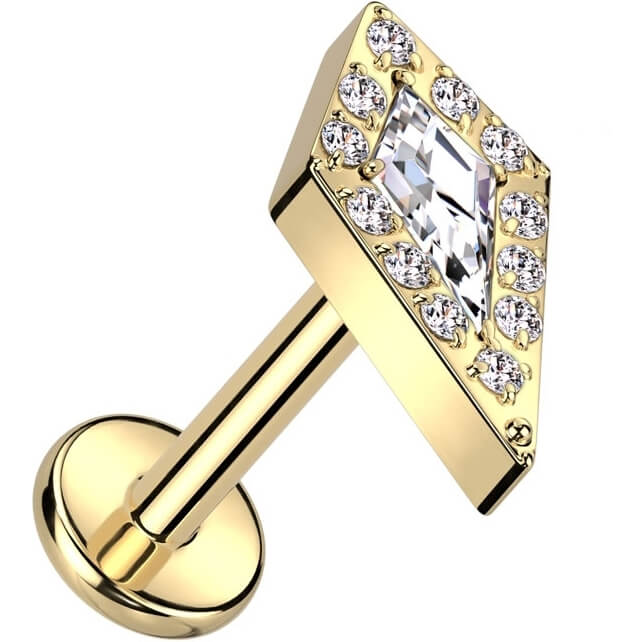 Titan Labret Speer Zirkonia Innengewinde - Image 3