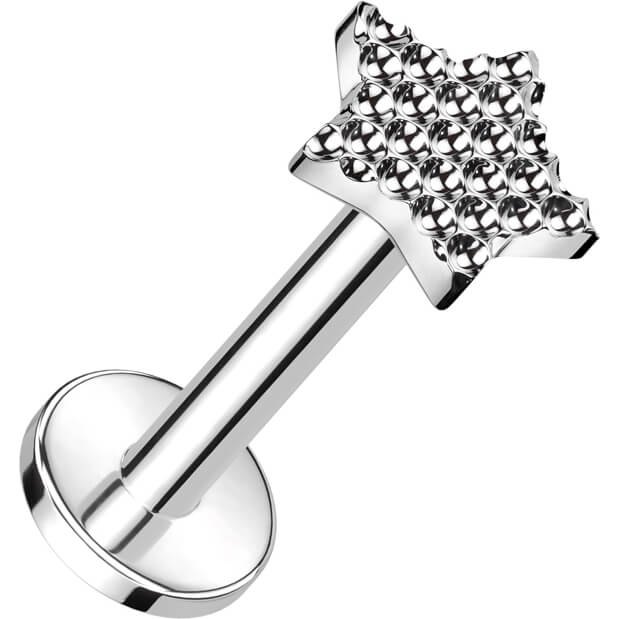 Titan Labret Stern Innengewinde - Image 3