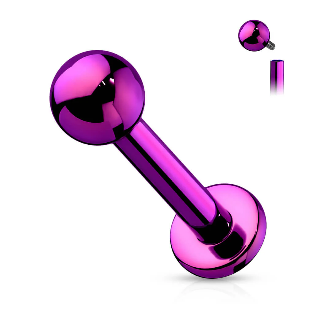 Titan Labret Kugel PVD Innengewinde - Image 2