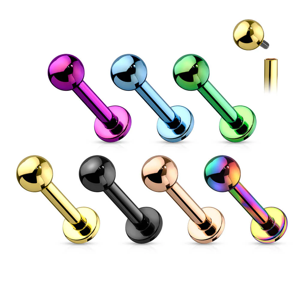 Titan Labret Kugel PVD Innengewinde - Image 5