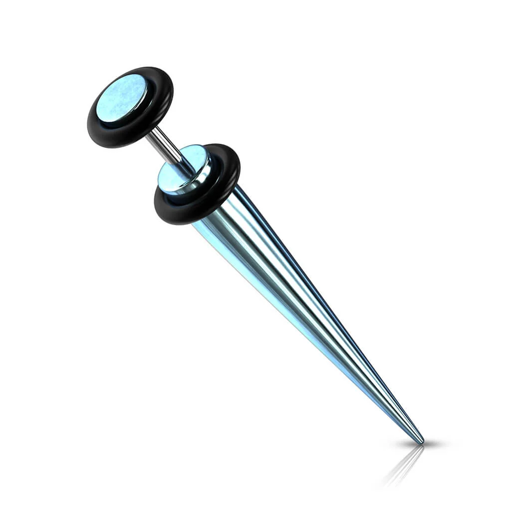 Fake Plug Dehnungsstab Titan PVD O-Ringe Silikon Innengewinde - Image 10