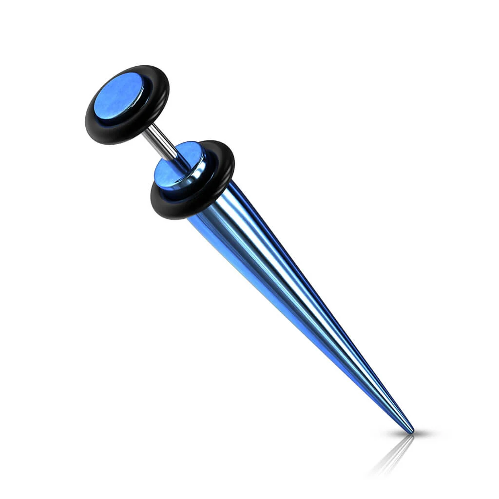 Fake Plug Dehnungsstab Titan PVD O-Ringe Silikon Innengewinde - Image 6