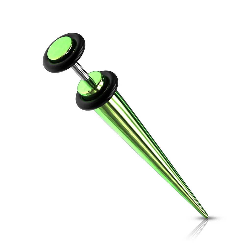 Fake Plug Dehnungsstab Titan PVD O-Ringe Silikon Innengewinde - Image 7