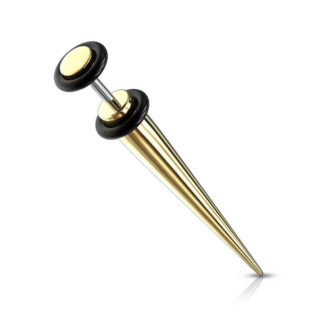 Fake Plug Dehnungsstab Titan PVD O-Ringe Silikon Innengewinde - Image 8