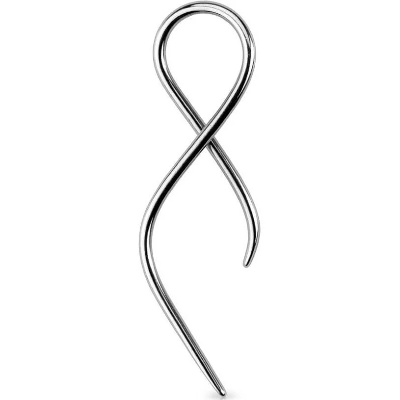Spirale Gedreht Silber