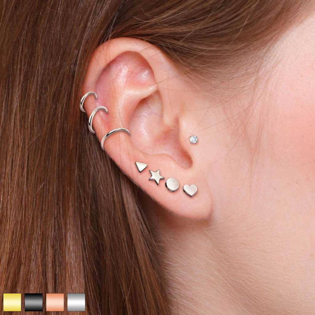 Vorteilspack Set Barbell Bendable Ring, 8 Stück - Image 2