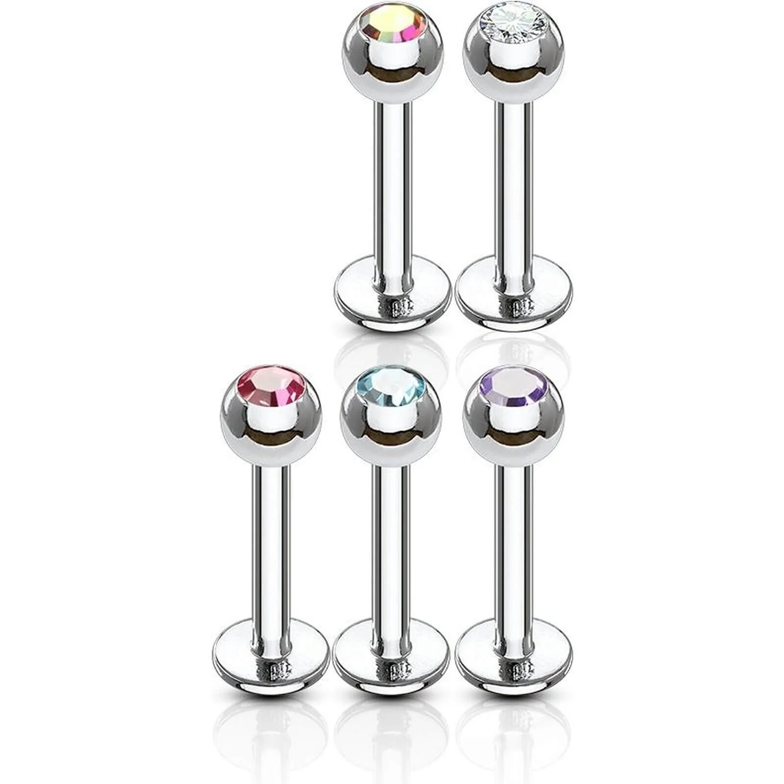 Labret Ferido Kugel, 5 Stück