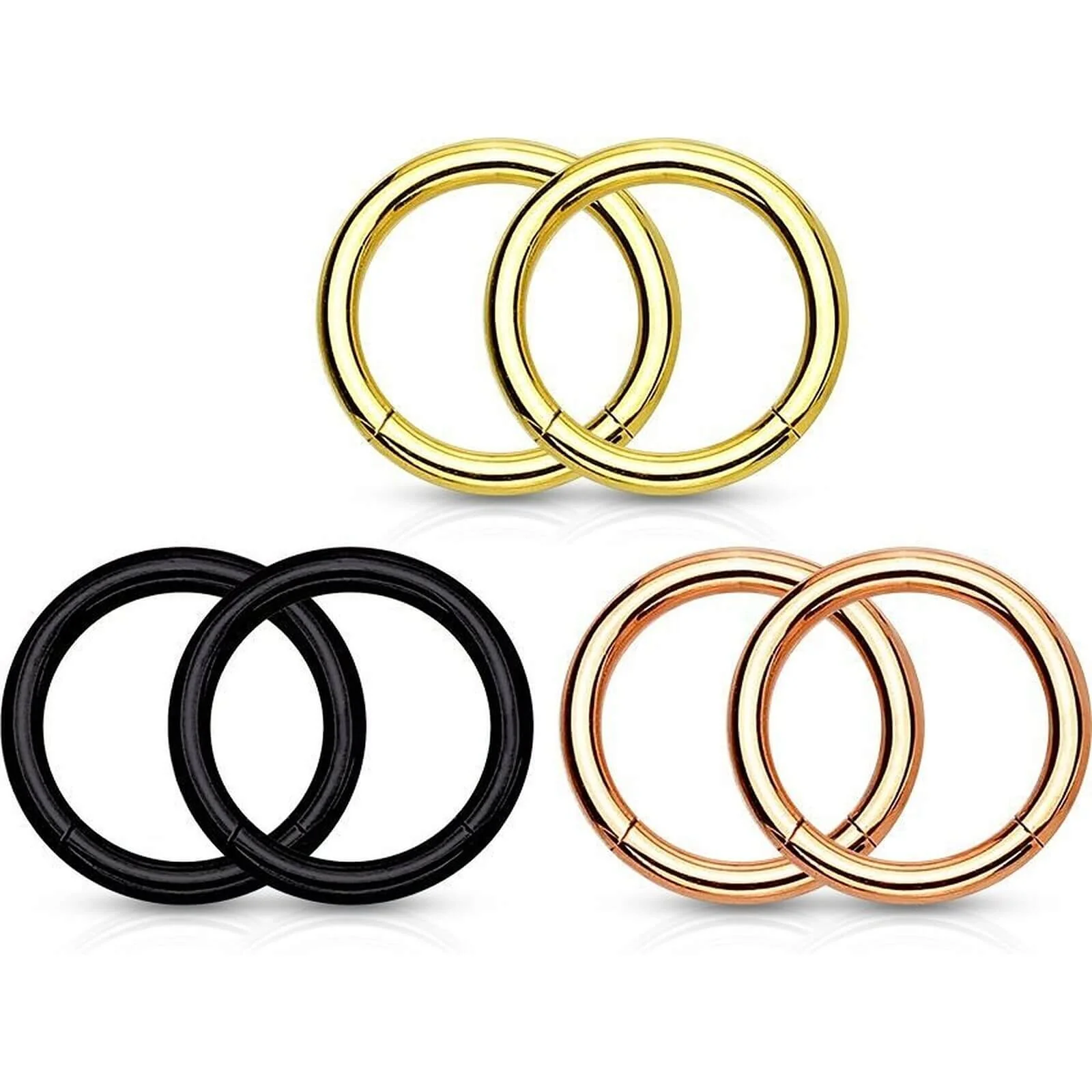 Ring Set Clicker , 3 Paar