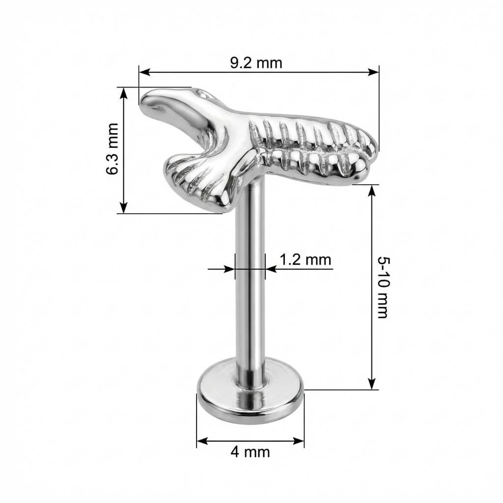 Titan Labret Fliegender Kolibri Innengewinde - Image 2
