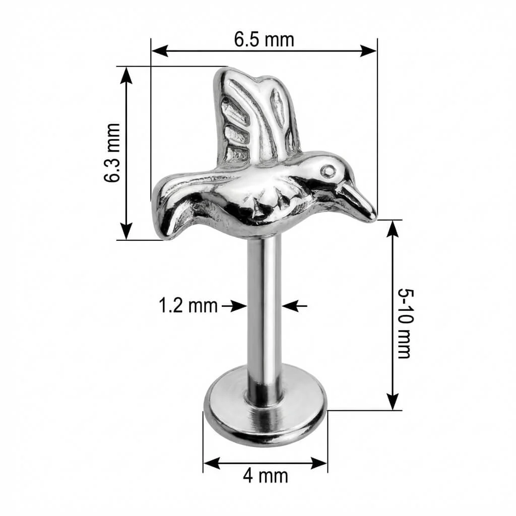 Titan Labret Fliegender Kolibri Innengewinde - Image 2